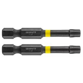 GRAPHITE Torziós ütvecsavarozó bit TX27x50mm, 2db 56H527