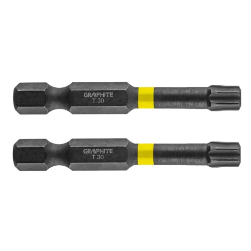GRAPHITE Torziós ütvecsavarozó bit TX30x50mm, 2db 56H528