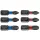 GRAPHITE Torziós ütvecsavarozó bit PH1/2/3, PZ1/2/3x25mm, 6db 56H540