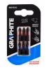 GRAPHITE Torziós ütvecsavarozó bit PH1/2/3, PZ1/2/3x25mm, 6db 56H540