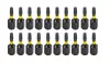 GRAPHITE Torziós ütvecsavarozó bit TX15 x 25mm, 20db 56H544
