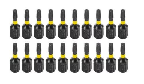 GRAPHITE Torziós ütvecsavarozó bit TX15 x 25mm, 20db 56H544