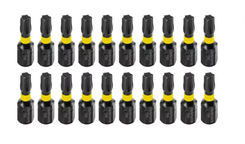 GRAPHITE Torziós ütvecsavarozó bit TX25 x 25mm, 20db 56H546