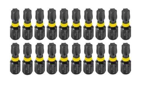GRAPHITE Torziós ütvecsavarozó bit TX40x25mm, 20db 56H548