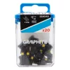 GRAPHITE Torziós ütvecsavarozó bit TX10x25mm, 20db 56H549