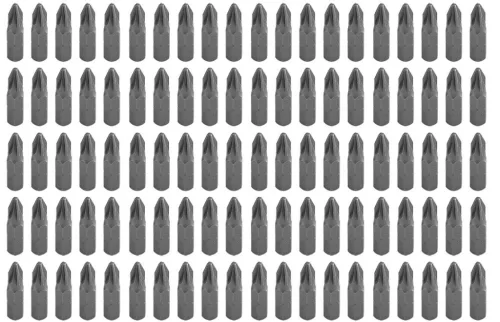 GRAPHITE Csavarhúzó bitkészlet PZ2 x 25mm, 100db 56H624