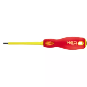   NEO TOOLS Csavarhúzó lapos 6.5X150 1000V szigetelt 25 év garanciával 04-055