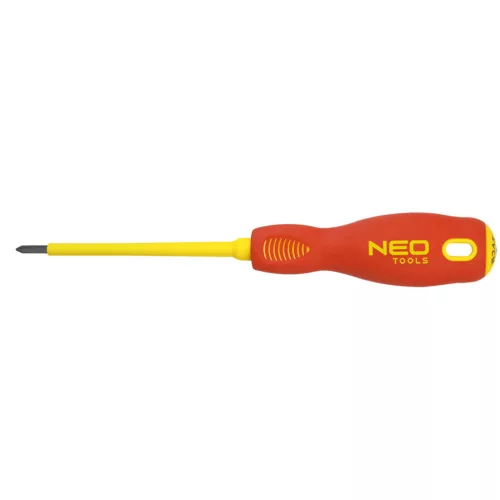 NEO TOOLS Csavarhúzó PZ1X80 1000V, szigetelt 25 év garanciával 04-062