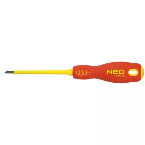 NEO TOOLS Csavarhúzó PH0X60 1000V, szigetelt 25 év garanciával 04-071