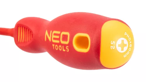NEO TOOLS Csavarhúzó PH0X60 1000V, szigetelt 25 év garanciával 04-071