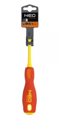 NEO TOOLS Csavarhúzó PH0X60 1000V, szigetelt 25 év garanciával 04-071