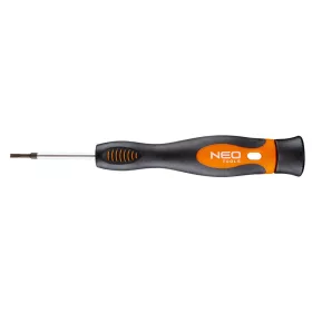   NEO TOOLS MŰSZERÉSZ, PRECÍZIÓS CSAVARHÚZÓ 2.0x50mm, lapos 25 év garanciával 04-112