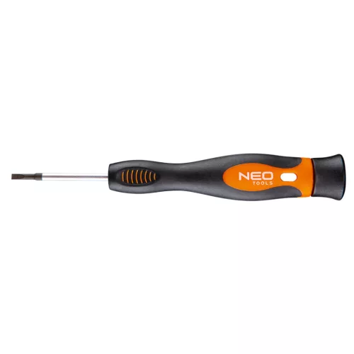 NEO TOOLS MŰSZERÉSZ, PRECÍZIÓS CSAVARHÚZÓ 2.5x50mm, lapos 25 év garanciával 04-113