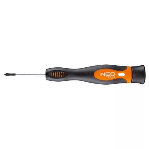 NEO TOOLS MŰSZERÉSZ, PRECÍZIÓS CSAVARHÚZÓ PH0x50mm S1 25 év garanciával 04-116