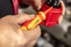 NEO TOOLS Csavarhúzó lapos, 1000V, szigetelt, 0.6x3x100mm, S2 acél 25 év garanciával 04-131