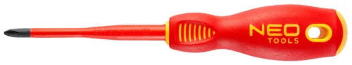NEO TOOLS Csavarhúzó készlet 1000V, szigetelt, 4db, vékonyított szárral 04-144