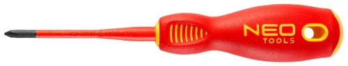 NEO TOOLS Csavarhúzó készlet 1000V, szigetelt, 4db, vékonyított szárral 04-144