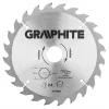 GRAPHITE Körfűrészlap keményfém fogakkal, 190x30mm, 24 fog 57H668