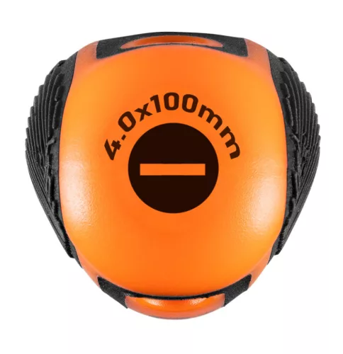 NEO TOOLS Csavarhúzó lapos 4x100mm 25 év garanciával 04-172