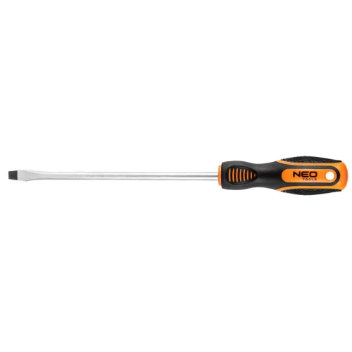 NEO TOOLS Csavarhúzó lapos 8x200mm 25 év garanciával 04-176