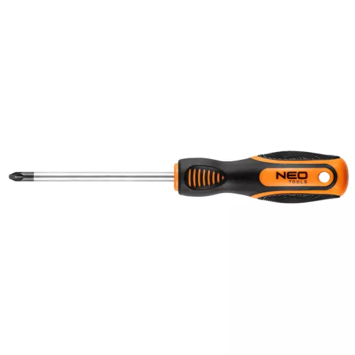 NEO TOOLS Csavarhúzó PZ2x100mm 25 év garanciával 04-184