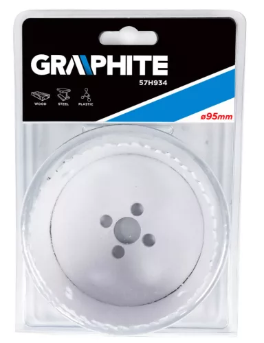 GRAPHITE KÖRKIVÁGÓ BI-METAL 95MM 57H934