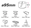GRAPHITE KÖRKIVÁGÓ BI-METAL 95MM 57H934