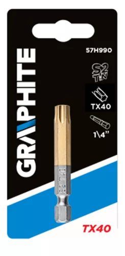 GRAPHITE Csavarhúzó bit Torx 40, 50mm, 1/4" 57H990