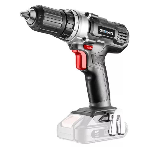 GRAPHITE Akkus fúró Energy+, 18V, 13mm gyorstokmány, akku nélkül!!! 3 év garanciával 58G006