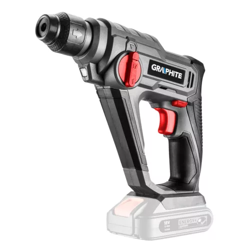 GRAPHITE Akkus fúrókalapács Energy+, 18V, 0.8J, akku nélkül!!! 3 év garanciával 58G009