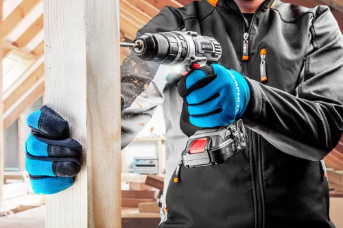 GRAPHITE Akkus fúró, csavarozó, ütvefúró Energy+, 18V, 13mm gyorstokmány, akku nélkül!!! 3 év garanciával 58G010