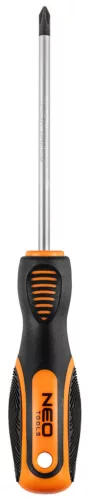 NEO TOOLS Csavarhúzó készlet, fali tartóval, 4db 25 év garanciával 04-191