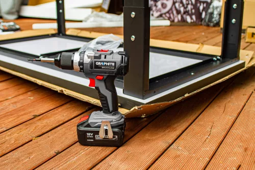 GRAPHITE Akkus ütvecsavarozó 1/4"(hatszög), Energy+, 18V, 180Nm, akku nélkül!!! 3 év garanciával 58G012