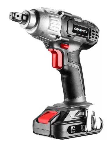 GRAPHITE Akkus ütvecsavarozó 1/2"(négyszög), Energy+, 18V, akku nélkül!!! 3 év garanciával 58G018