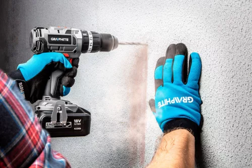 GRAPHITE Akkus szénkefementes fúró, csavarozó, ütvefúró Energy+, 18V, akku nélkül!!! 3 év garanciával 58G020