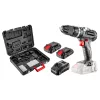 GRAPHITE Akkus szénkefementes ütvefúró Energy+, 2db akku+töltő! 18V/2Ah, 13mm, koffer 3 év garanciával 58G020-SET2
