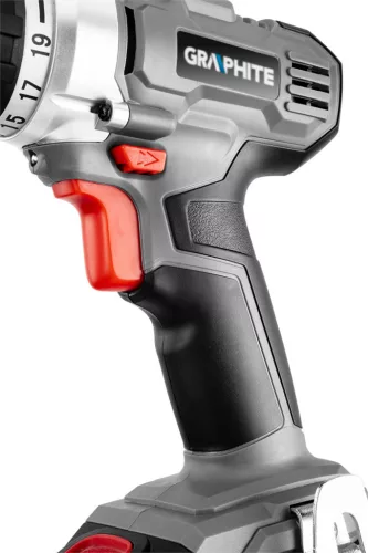 GRAPHITE Akkus fúró csavarozó Energy+ 18V, 10mm gyorstokmány, levehető fúrótokmány, akku nélkül!!! 3 év garanciával 58G022