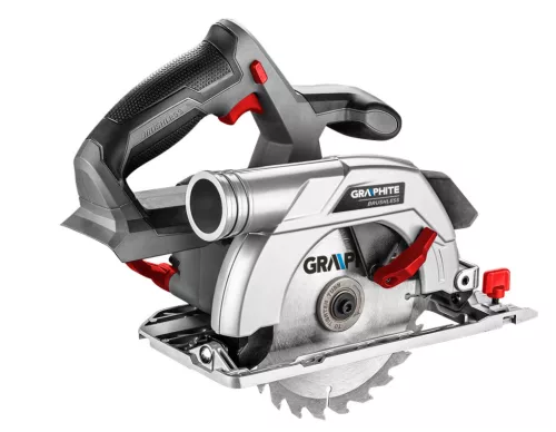 GRAPHITE Akkus szénkefementes körfűrész, Energy+ 18V, 165x20mm, akku nélkül!!! 3 év garanciával 58G023
