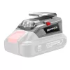 GRAPHITE Powerbank adapter + LED lámpa, Energy+, akku nélkül!!! 3 év garanciával 58G025