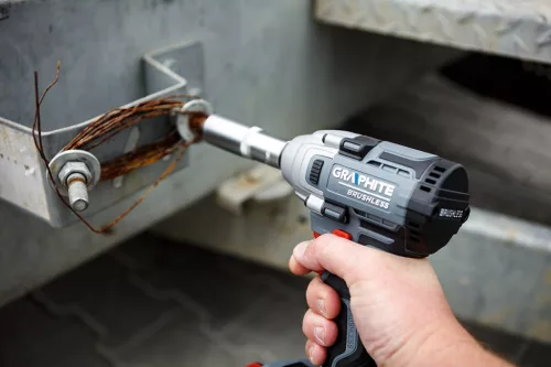 GRAPHITE Akkus szénkefementes ütvecsavarozó, Energy+ 18V, 330Nm, akku nélkül 3 év garanciával 58G028-1
