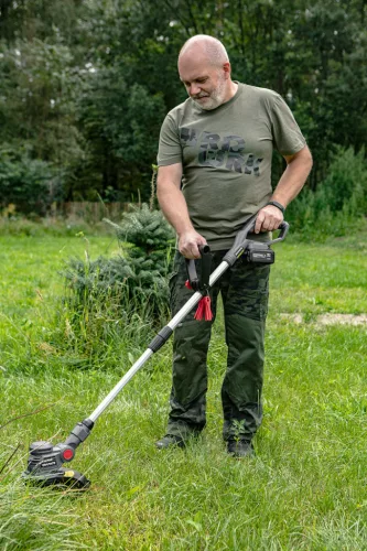 GRAPHITE Akkus fűkasza, fűszegélynyíró Energy+, műanyag késes, 18V, 254mm, akku nélkül!!! 3 év garanciával 58G030
