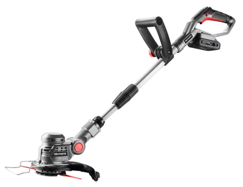 GRAPHITE Akkus fűkasza, fűszegélynyíró Energy+, műanyag késes, 18V, 254mm, akku nélkül!!! 3 év garanciával 58G030