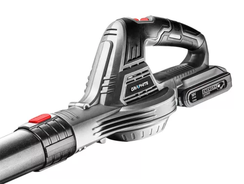 GRAPHITE Akkus lombfúvó Energy+, 18V, 190km/h, akku nélkül!!! 3 év garanciával 58G031