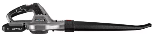 GRAPHITE Akkus lombfúvó Energy+, 18V, 190km/h, akku nélkül!!! 3 év garanciával 58G031