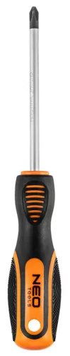 NEO TOOLS Csavarhúzó készlet, fali tartóval, 8db 25 év garanciával 04-194