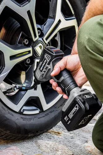 GRAPHITE Akkus kompresszor Energy+ 18V, max.7bar, akku nélkül!!! 3 év garanciával 58G041
