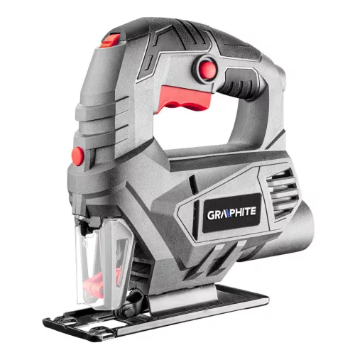 GRAPHITE Dekopírfűrész 450W, 0-300 min-1 3 év garanciával 58G047