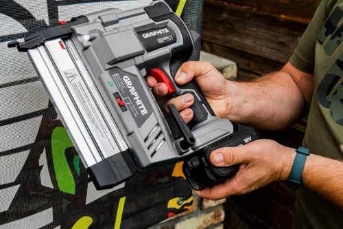 GRAPHITE Akkus tűző- és szögbelövő gép Energy+ 18V, akku nélkül!!! 3 év garanciával 58G081