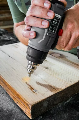 GRAPHITE Akkus hőlégfúvó Energy+ 18V, max. 550°C, akku nélkül!!! 3 év garanciával 58G082
