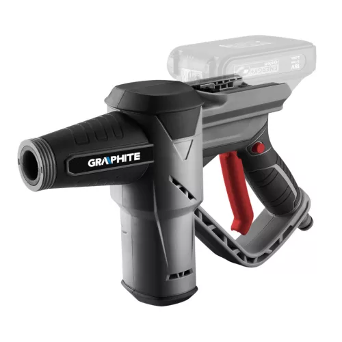 GRAPHITE Akkus magasnyomású mosó Energy+ 18V Li-lon, max. nyomás 2.4 bar, akku nélkül!!! 3 év garanciával 58G083